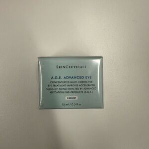 SkinCeuticals A.G.E. Advanced Eye - Hydrating Light Blue Eye Treatment - NEW